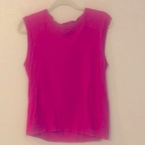 Magenta J. Crew cotton shell size large